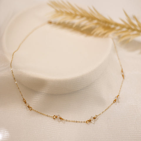 Herkimer Diamond Choker | 14K Gold-Filled Chain (BONUS RELEASE)